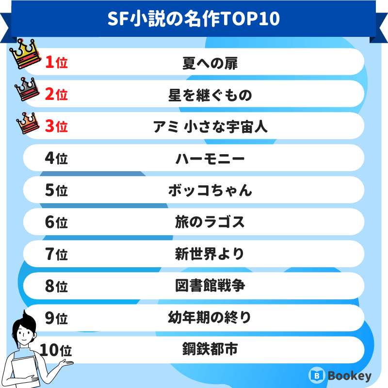 SF小説の名作ランキング