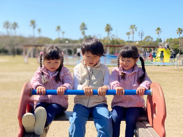 あまり干渉せず、子供達に任せる