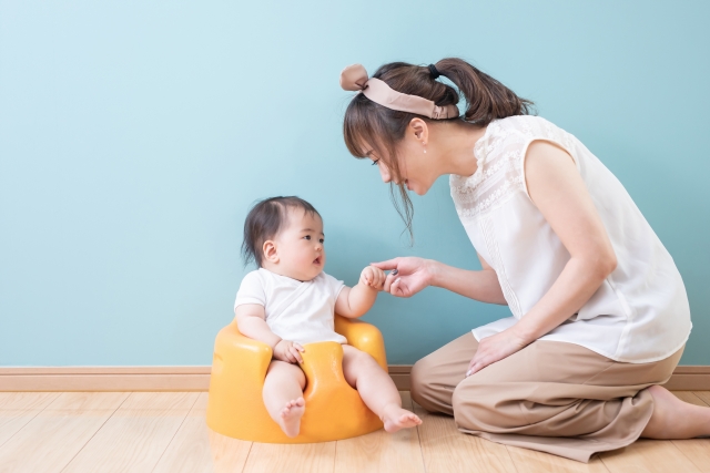 たくさん話しかける・繰り返す