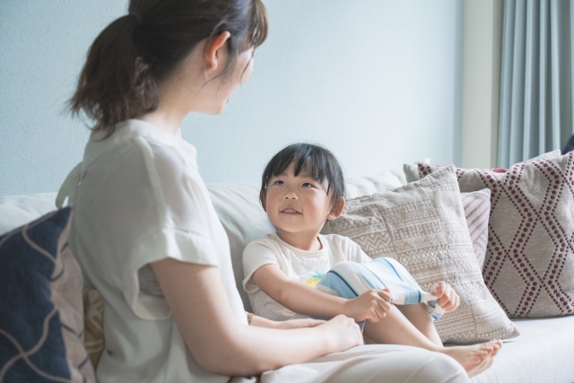 子供と話す・真摯に向き合う