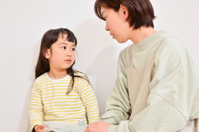 子供に向き合い、きちんと話す