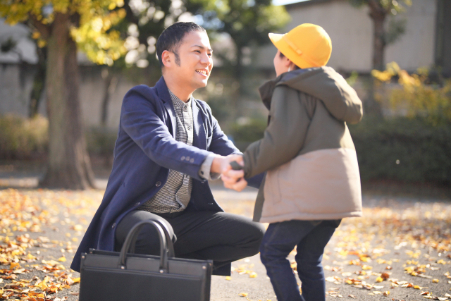 辛抱強く子供と向き合う