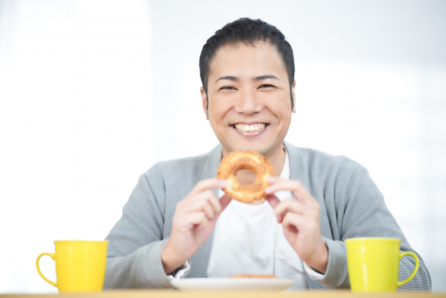 好きな物を食べる