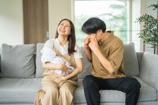 夫婦で協力して乗り切る