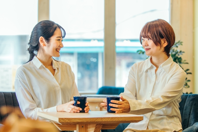 信頼できる人に相談する