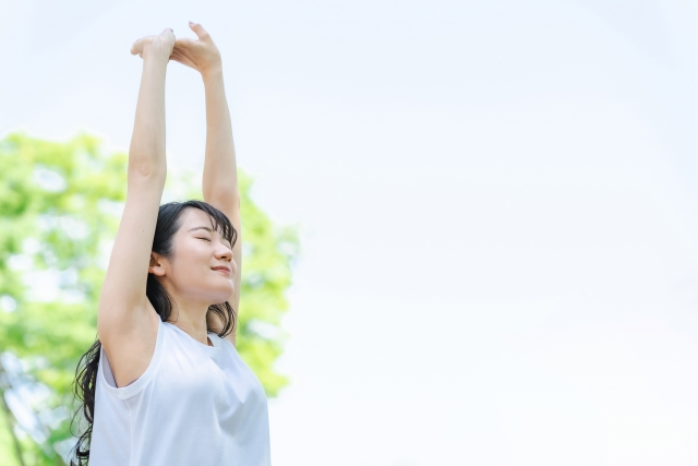 深呼吸する・意識を他所に向ける